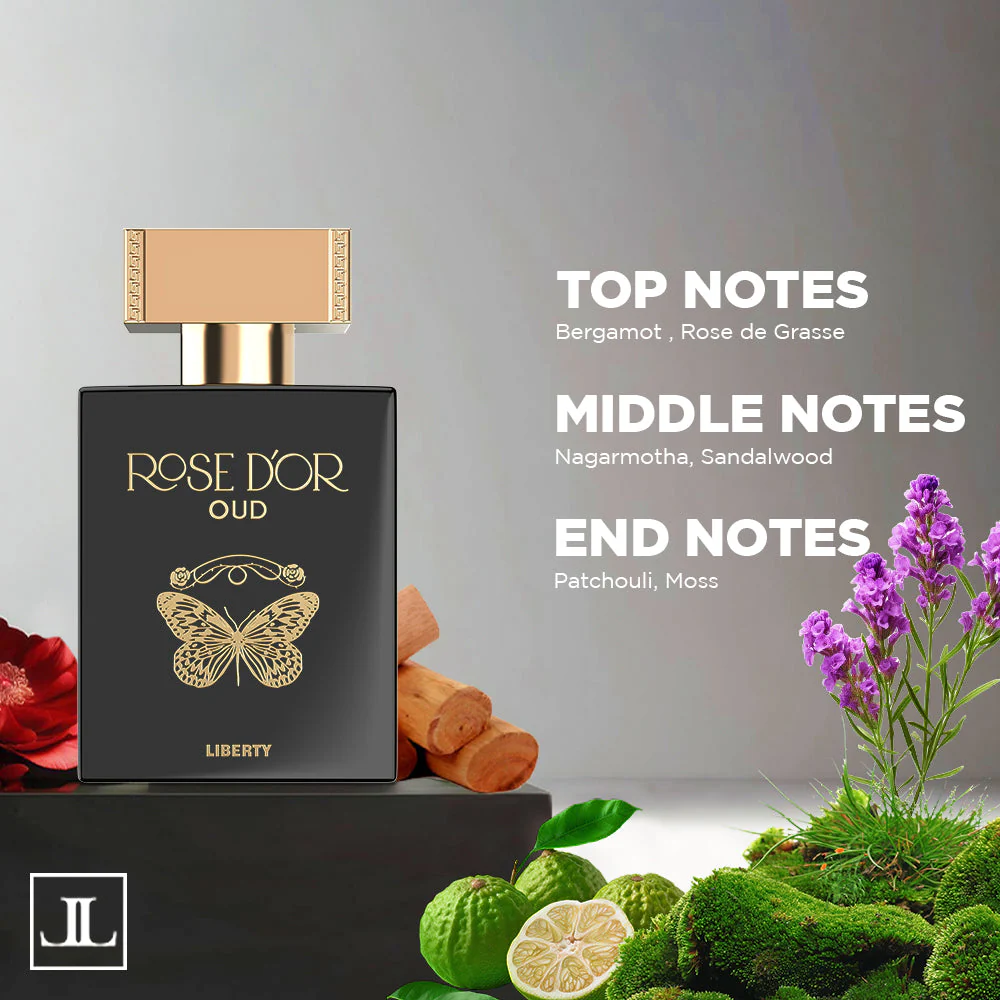 Liberty Luxury Rose Dyor Oud Perfume for Unisex, Eau De Parfum (EDP) Spray, 100ml/3.4 Oz, Long Lasting Smell - Image 3