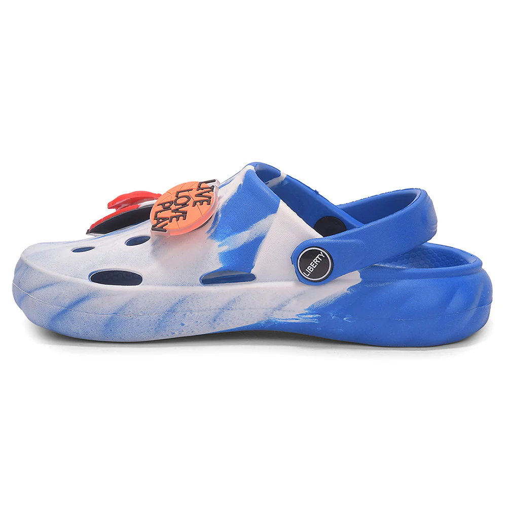 A-HA BEACHWALK6 Royal Blue Casual Clogs Sandal for Kids by Liberty - Image 5