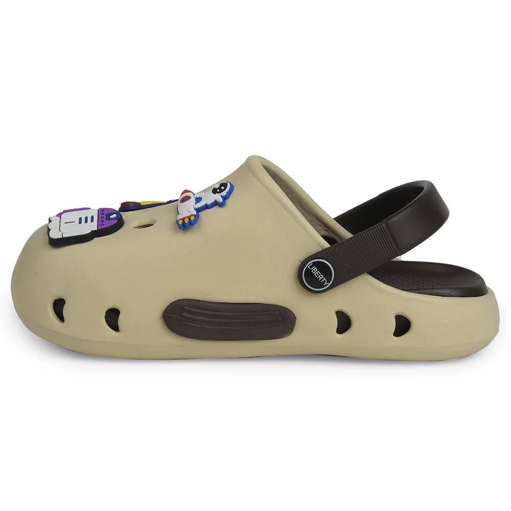 A-HA Beige Casual Clogs For Kids CUTIER By Liberty - Image 3