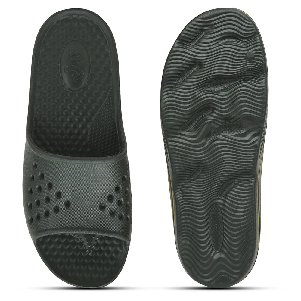 A-HA Bin Slippers For Men (Olgreen) RAMP By Liberty - Image 5