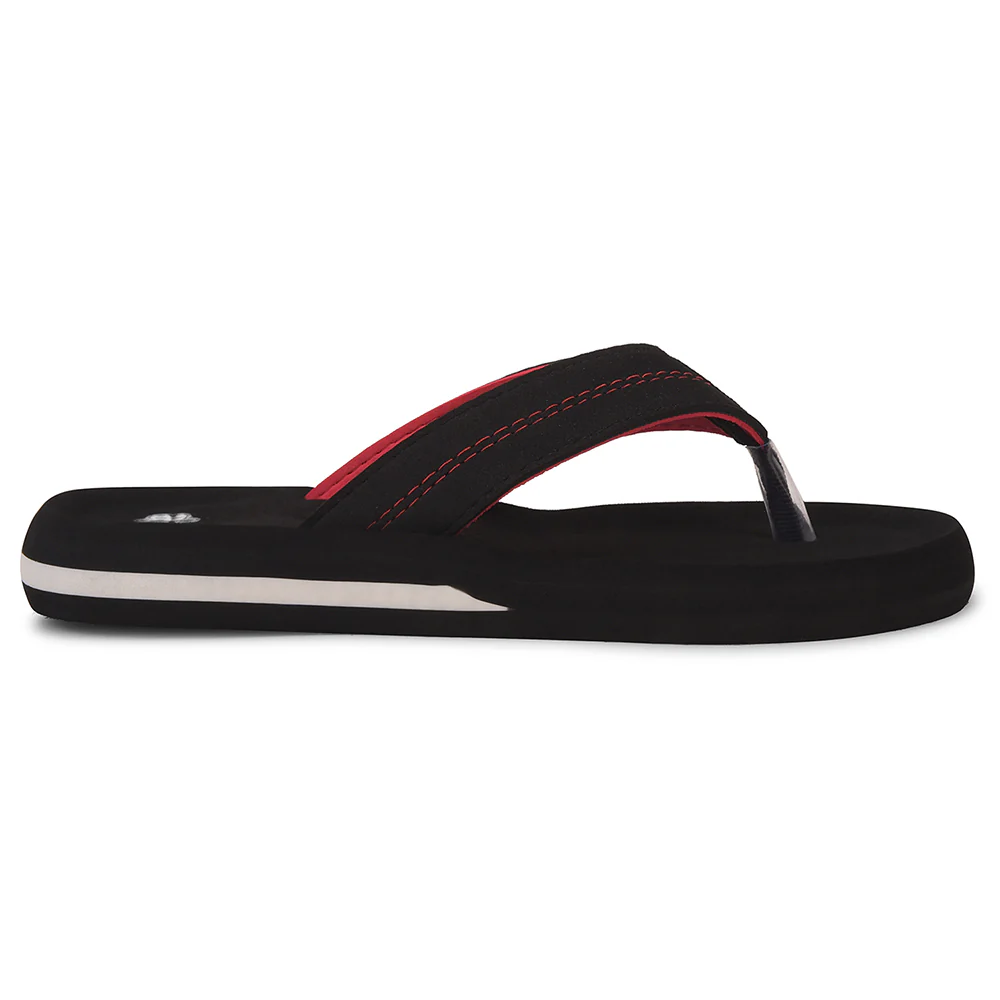 A-HA Black Casual Flip-Flops For Men EXACT By Liberty - Image 2