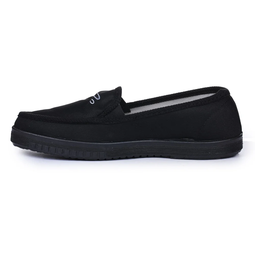 A-HA Black Casual Non Lacing Shoes For Men WALKER-E By Liberty - Image 3