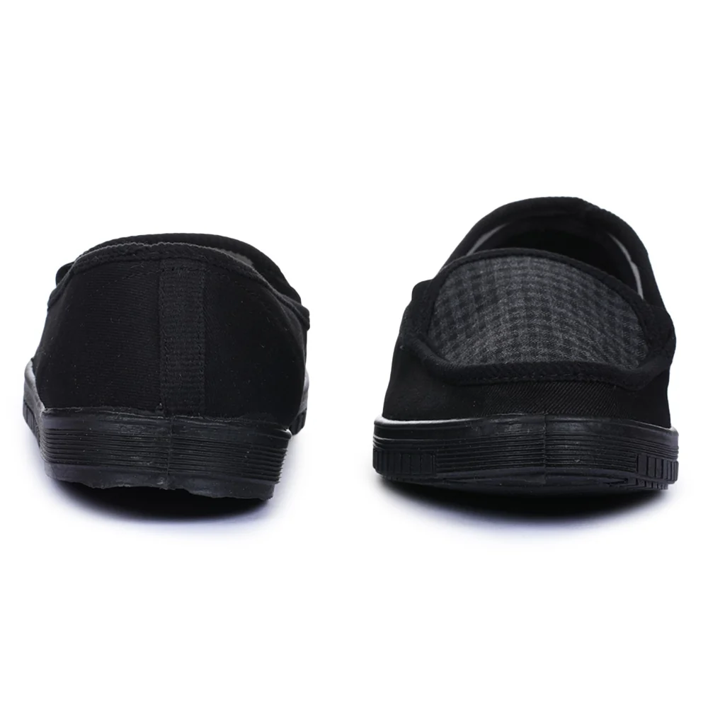 A-HA Black Casual Non Lacing Shoes For Men WALKER-E By Liberty - Image 6