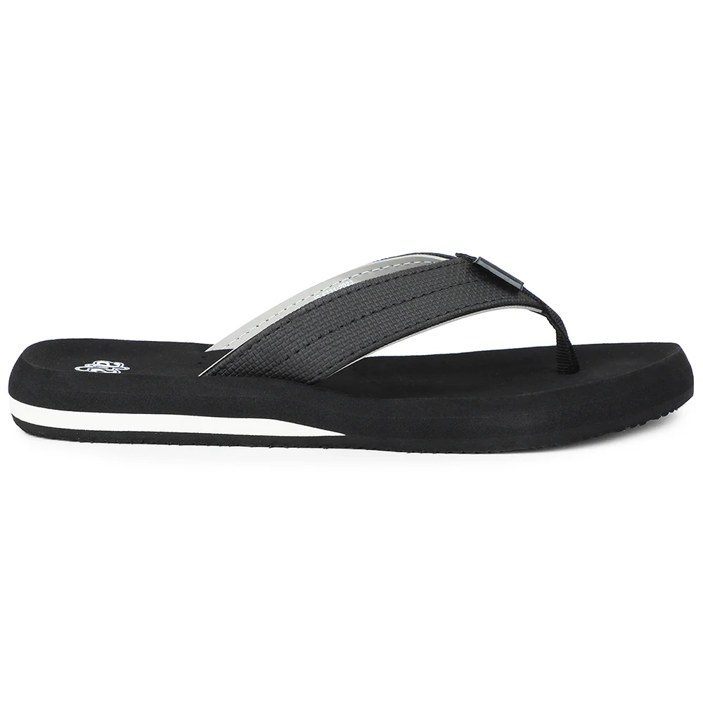 A-HA Black Casual Slipper For Men AGL-4 By Liberty - Image 2