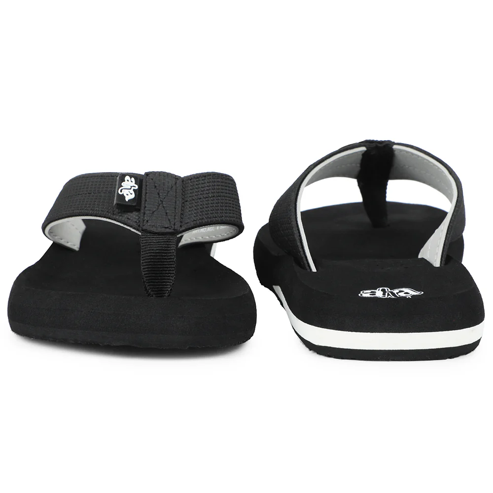 A-HA Black Casual Slipper For Men AGL-4 By Liberty - Image 6