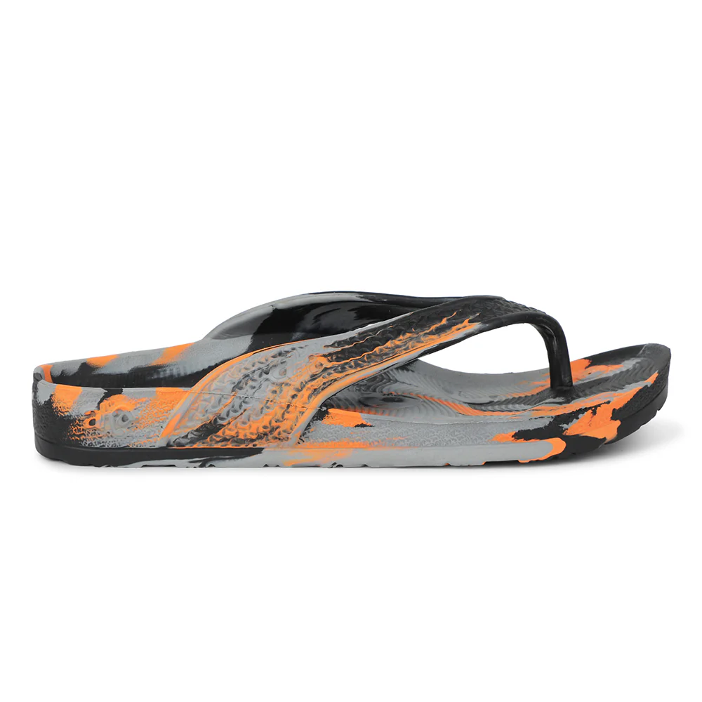 A-HA Black Casual Slipper For Men HAPPYFEET1 By Liberty - Image 2