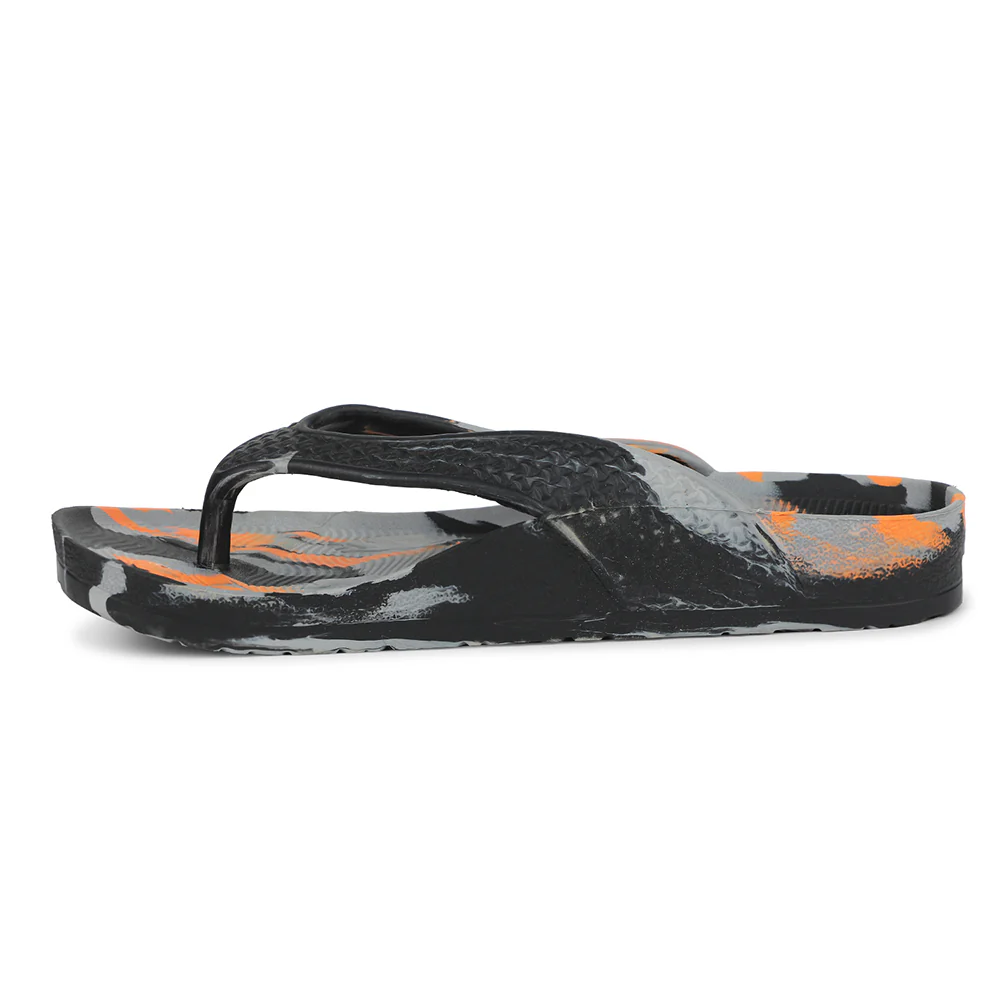 A-HA Black Casual Slipper For Men HAPPYFEET1 By Liberty - Image 3