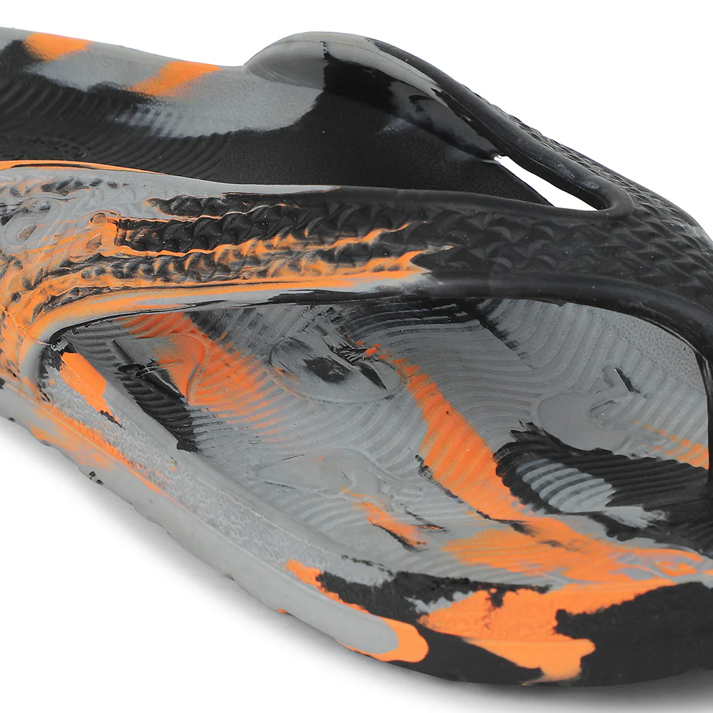 A-HA Black Casual Slipper For Men HAPPYFEET1 By Liberty - Image 5
