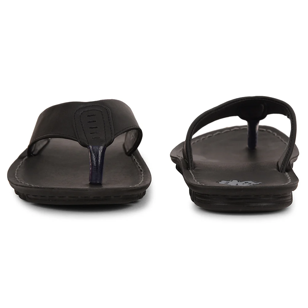 A-HA Black Casual Slipper For Men MPU-57 By Liberty - Image 6
