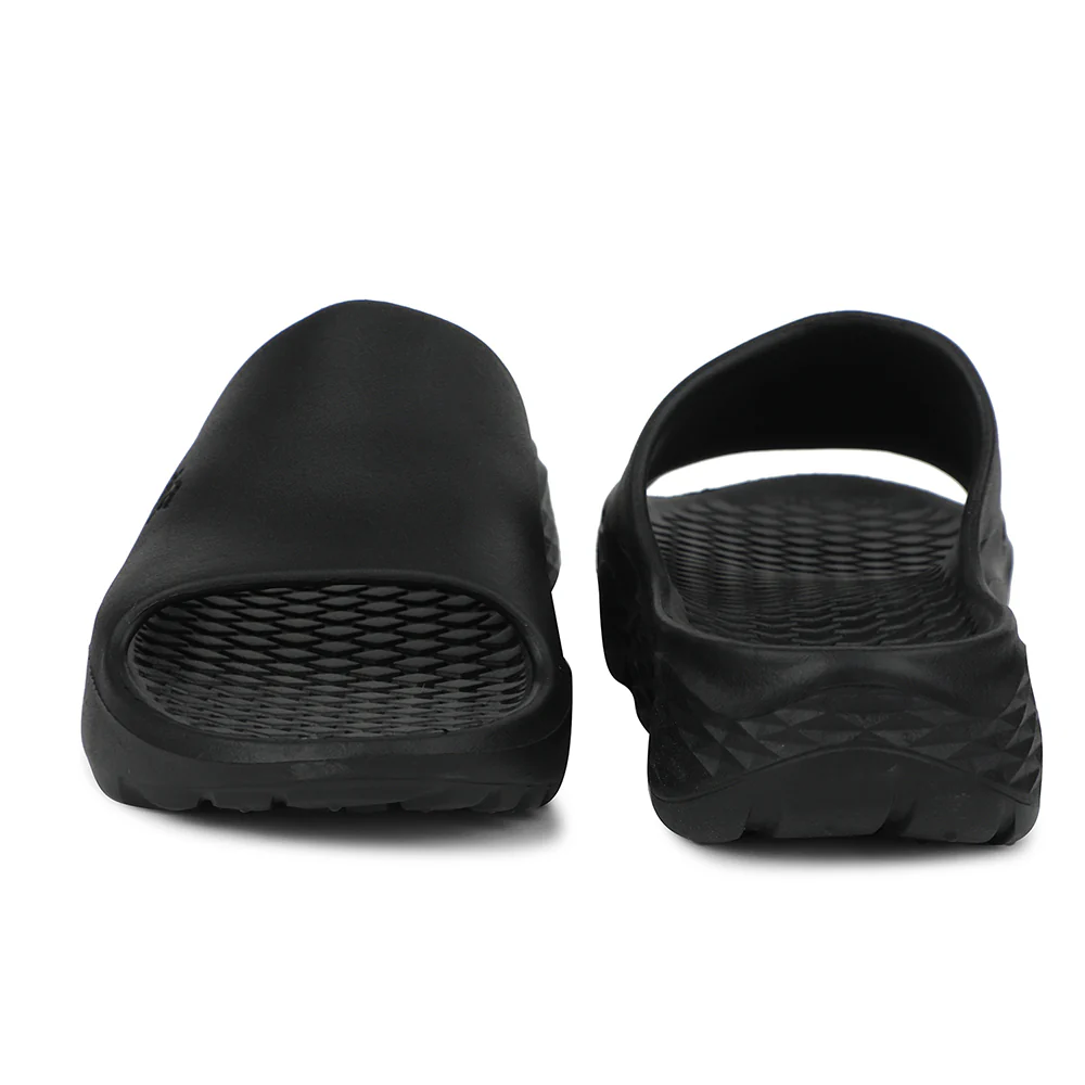 A-HA Black Casual Slipper For Men SOFTWALK By Liberty - Image 6