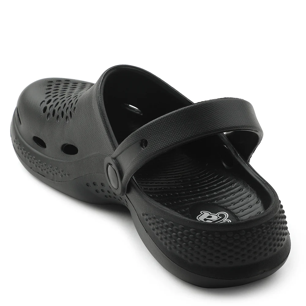 A-HA Black Slingback Clogs For Men GMF-02E By Liberty - Image 5