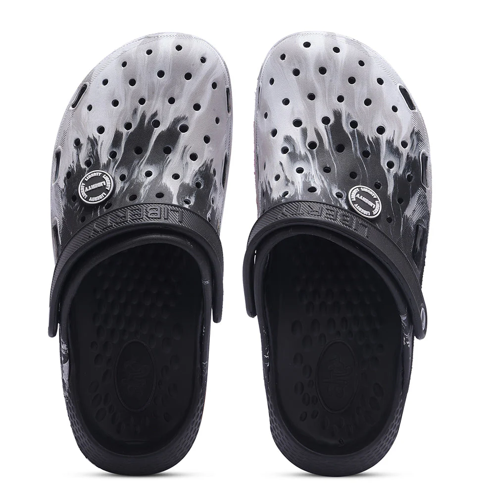 A-HA Black Slingback Clogs For Men LPMXT-961E By Liberty - Image 4