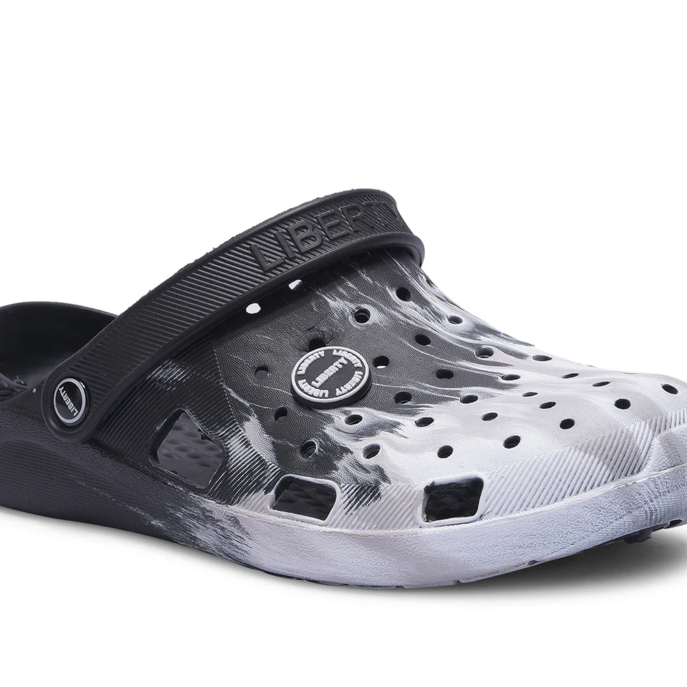 A-HA Black Slingback Clogs For Men LPMXT-961E By Liberty - Image 6