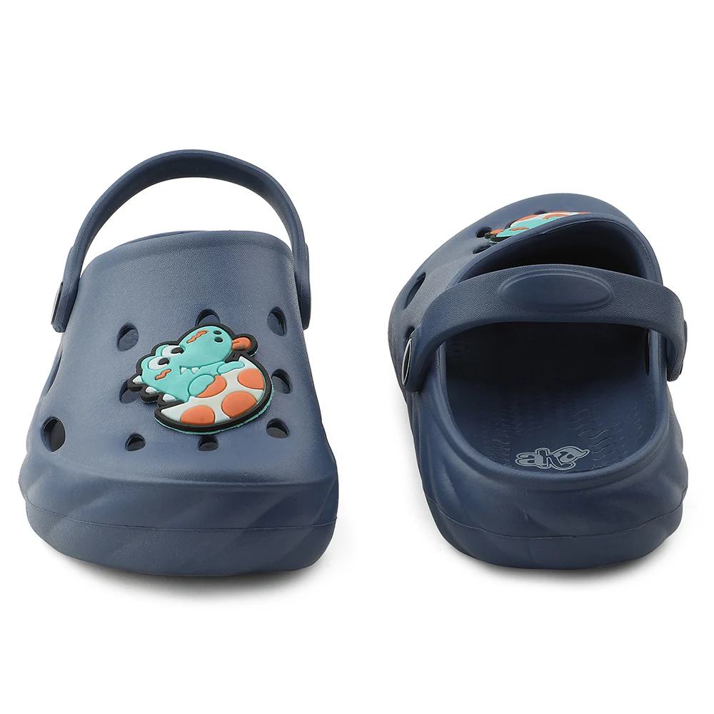 A-HA Blue Casual Clogs For Kids BEACHWALKK By Liberty - Image 6