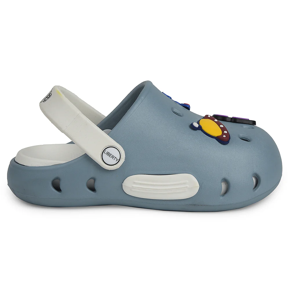 A-HA Blue Casual Clogs For Kids CUTIER By Liberty - Image 3
