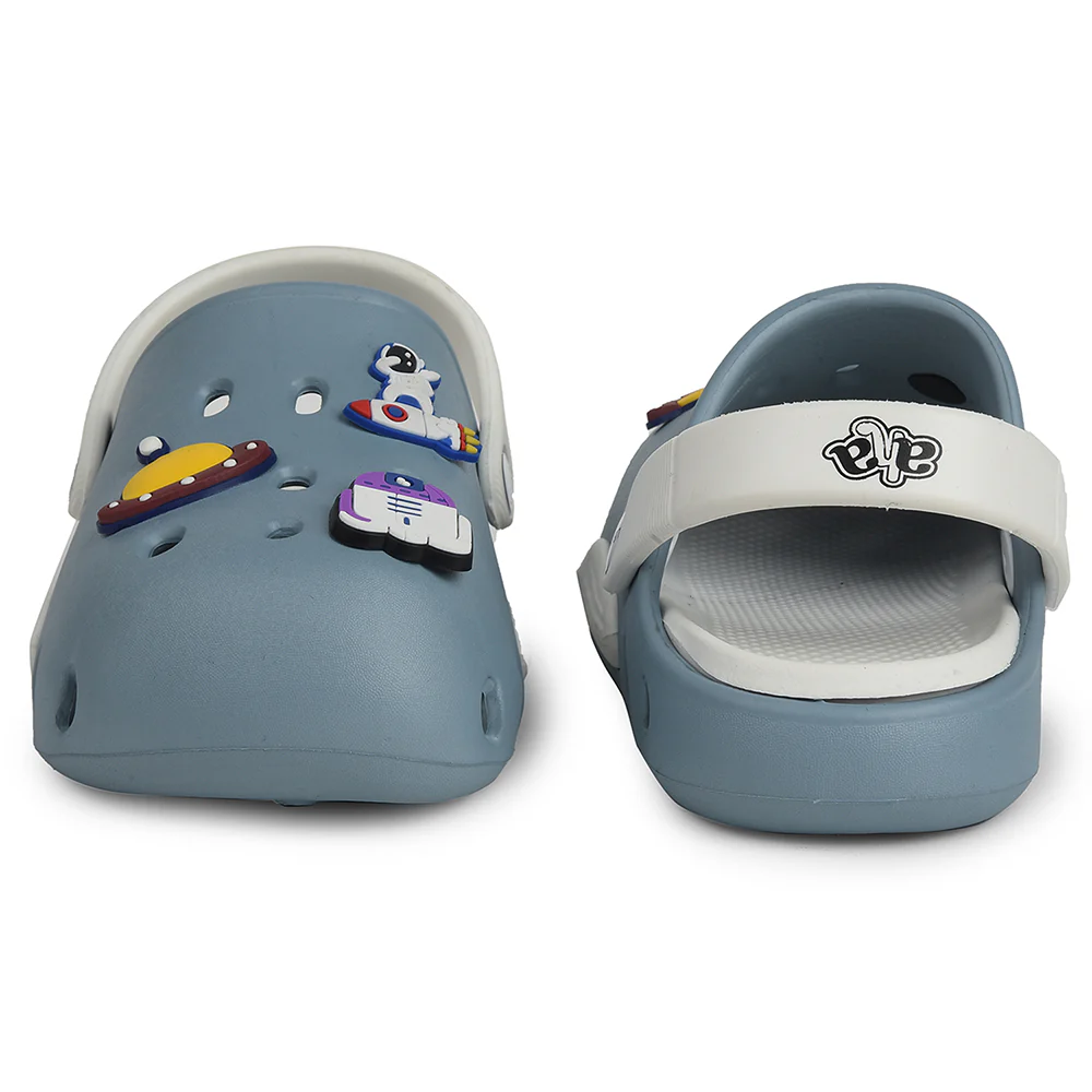 A-HA Blue Casual Clogs For Kids CUTIER By Liberty - Image 6