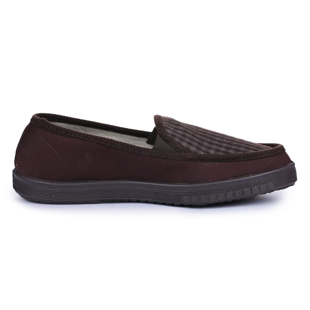 A-HA Brown Casual Non Lacing Shoes For Men WALKER-E By Liberty - Image 2