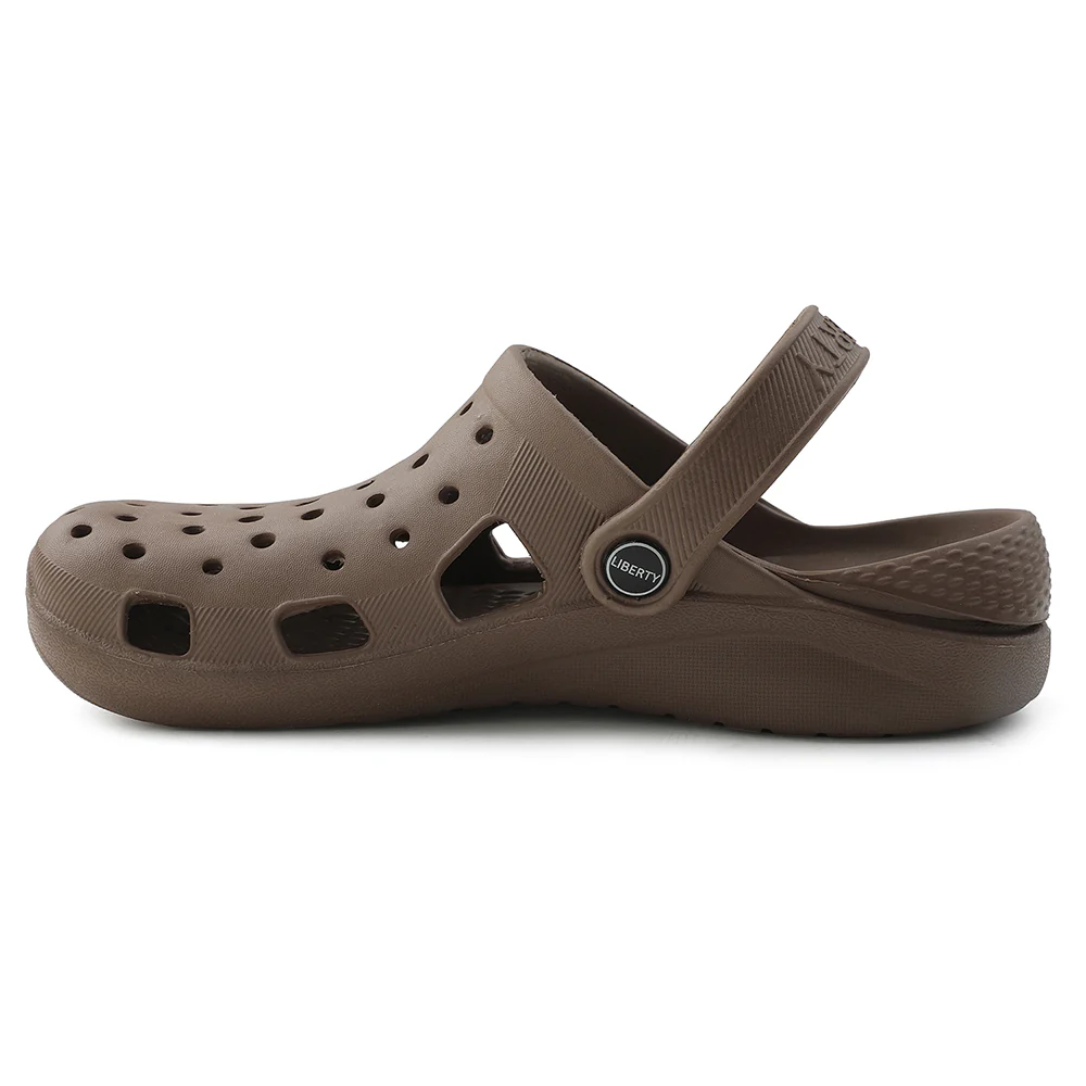 A-HA Brown Slingback Clogs For Women LPMXT-801 By Liberty - Image 3