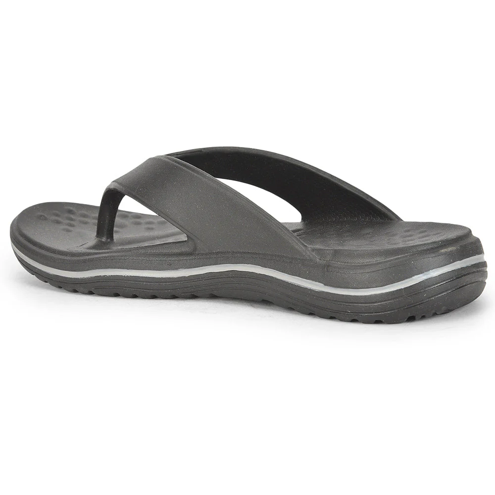 A-HA Casual Black Flip Flop For Men BEACHTIME By Liberty - Image 3
