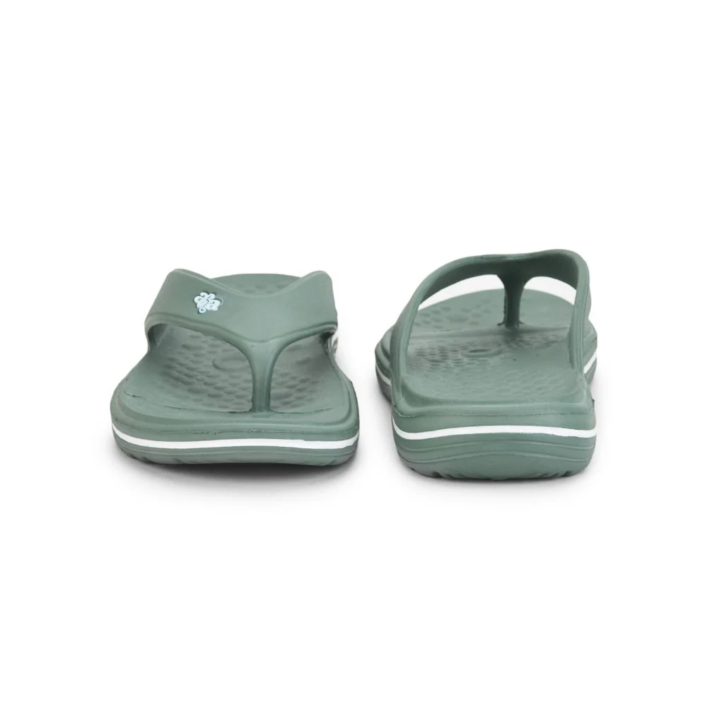 A-HA Casual Green Flip Flop For Men BEACHTIME By Liberty - Image 4