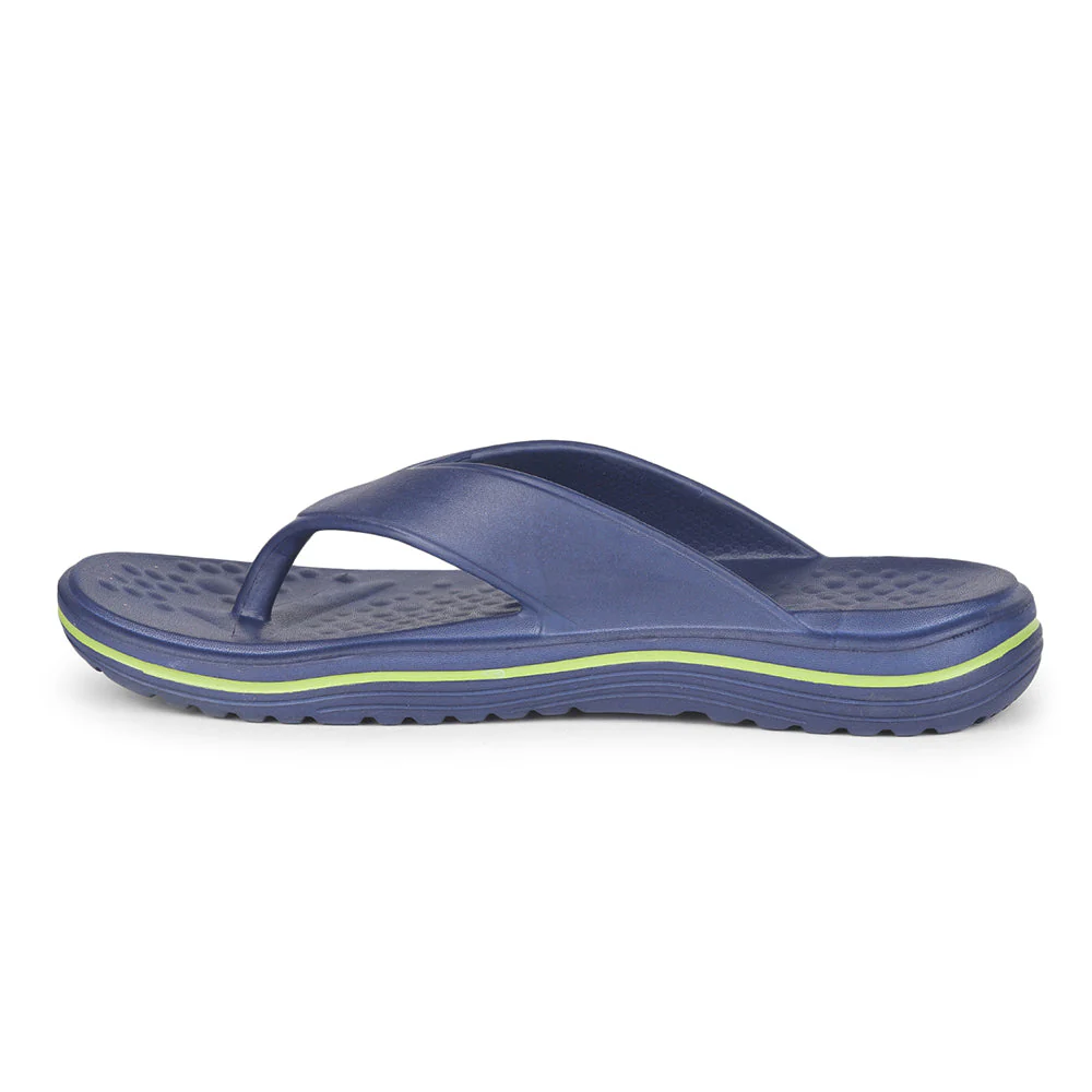 A-HA Casual Navy Blue Flip Flop For Men BEACHTIME By Liberty - Image 3