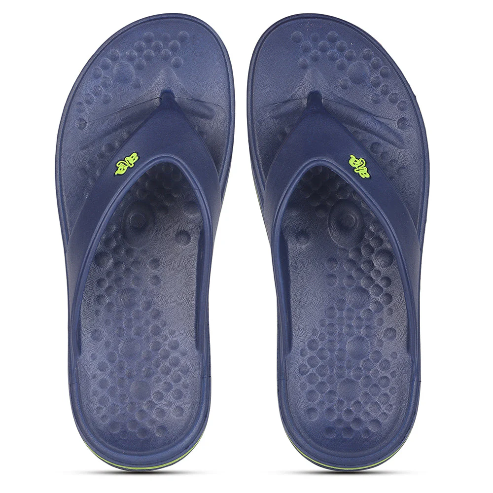A-HA Casual Navy Blue Flip Flop For Men BEACHTIME By Liberty - Image 6