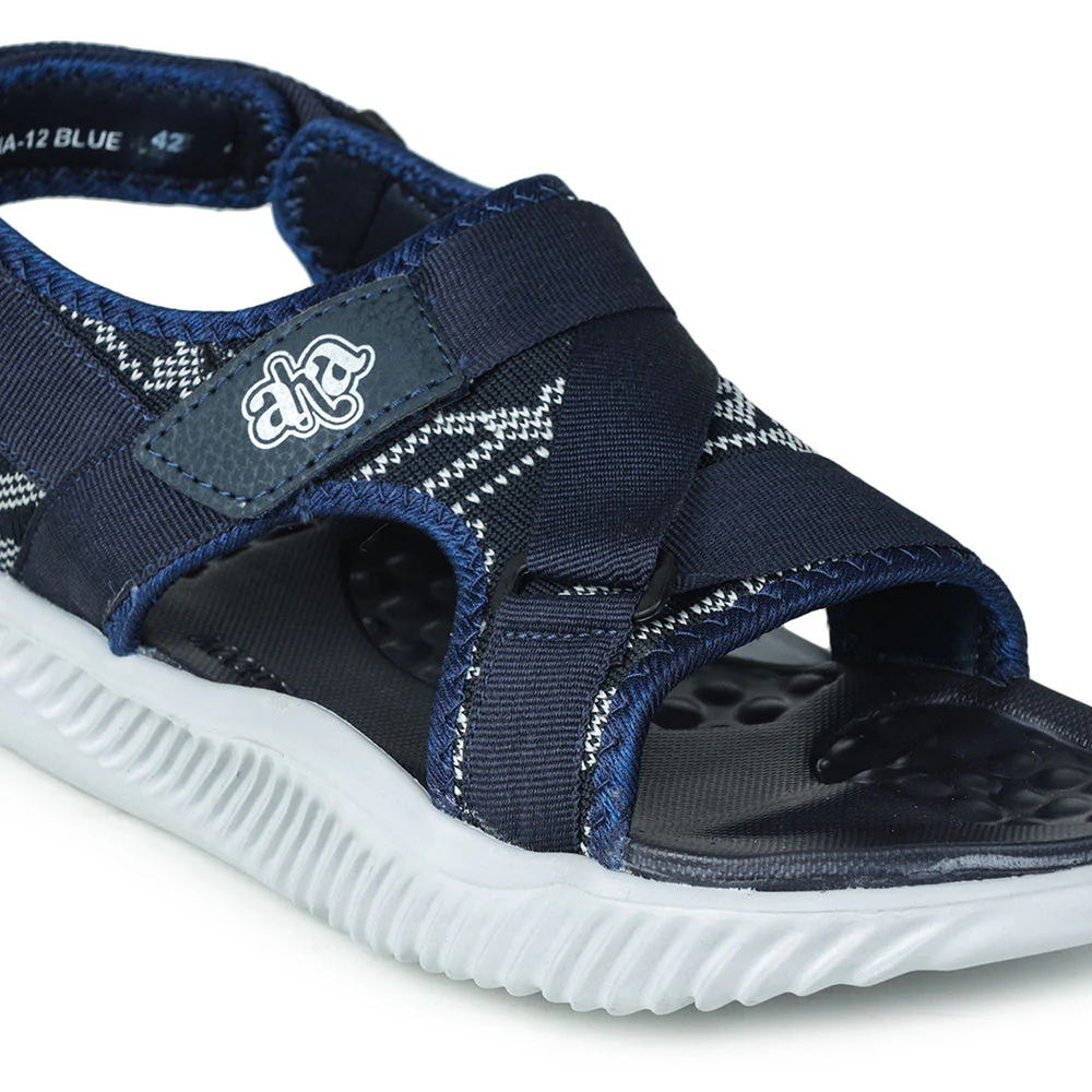 A-HA Casual Blue Sandals For Men STAMINA-12 By Liberty - Image 5