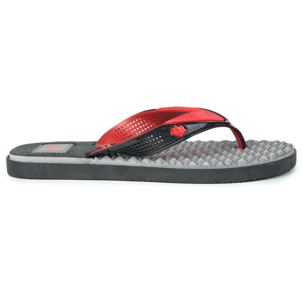 A-HA Casual Red Flip-Flop For Men HUNK-1 By Liberty - Image 2