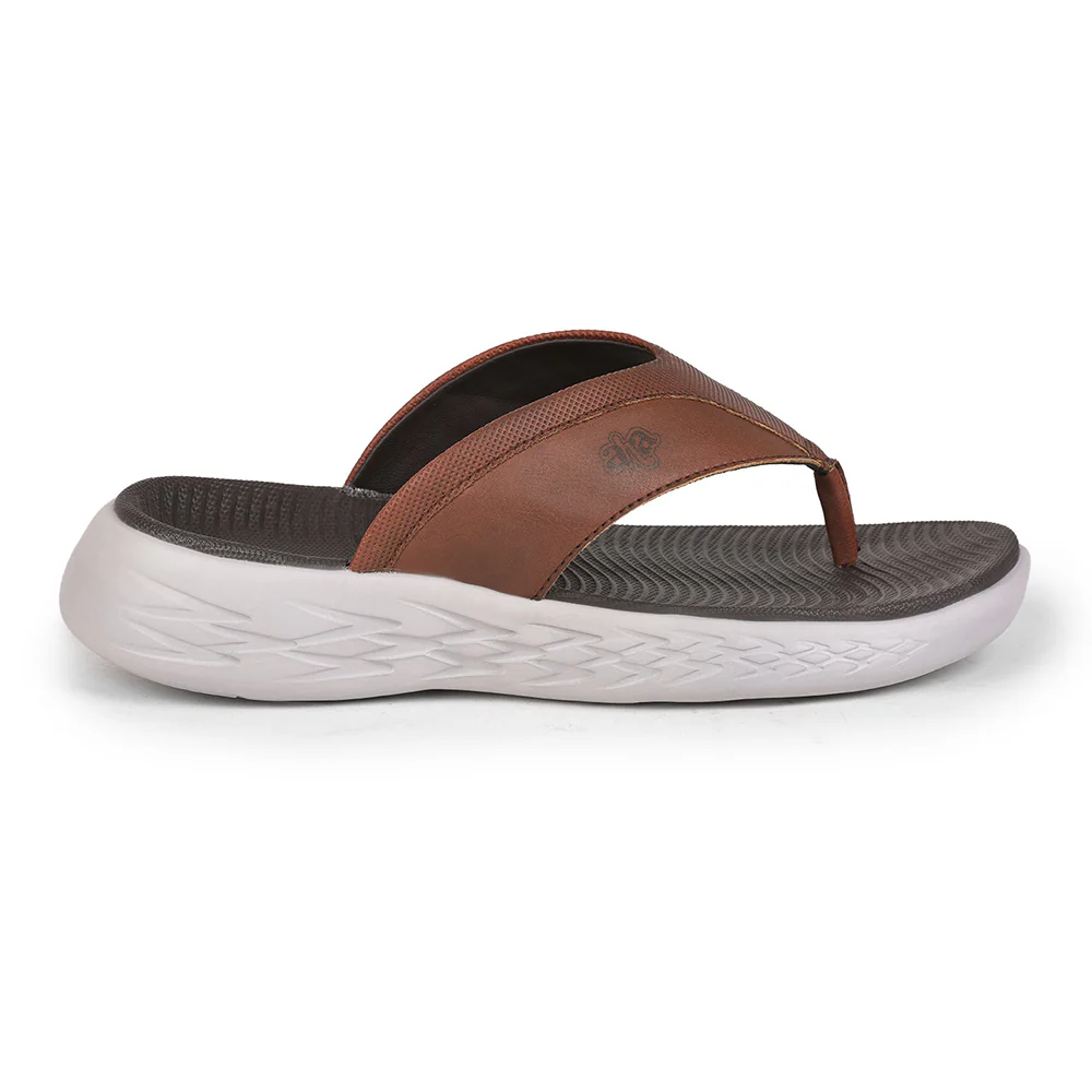 A-HA By Liberty IMPACT-6 Tan Flip-Flop For Men - Image 2