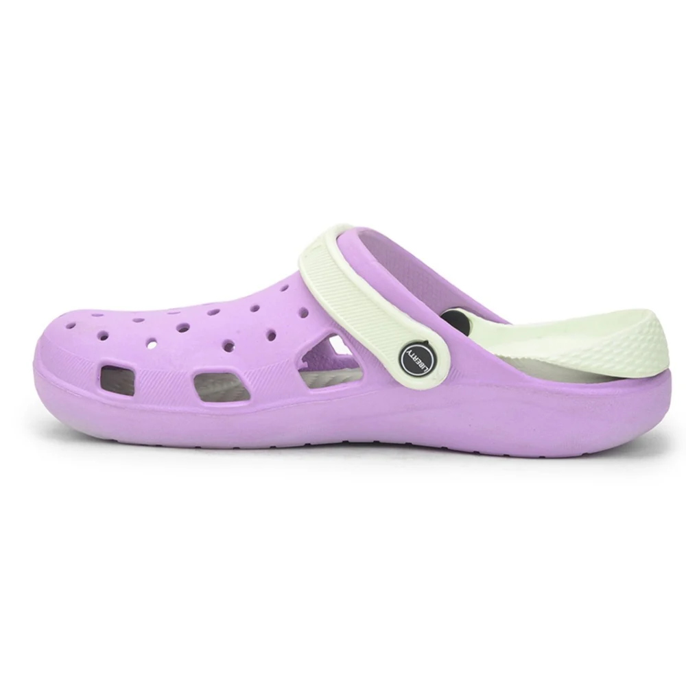 A-HA Purple Slingback Clogs For Women LPMXT-801 By Liberty - Image 3