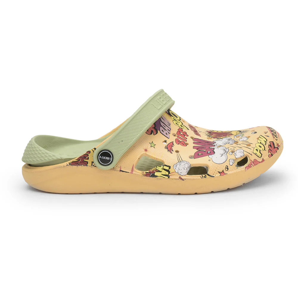 A-HA By Liberty LPMXT-810 Men Orange Clogs - Image 2