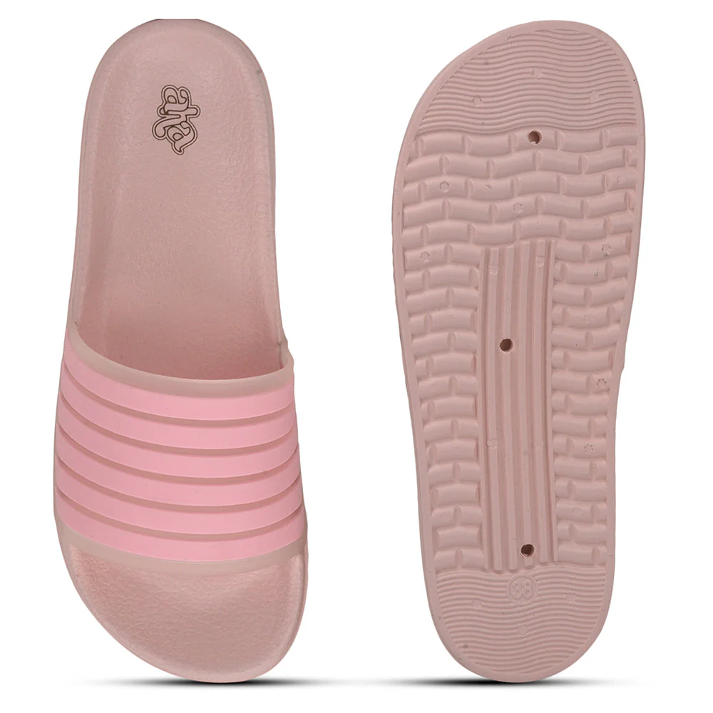 A-HA By Liberty OCEAN-W2 Pink Women Home Wear Slides - Image 5