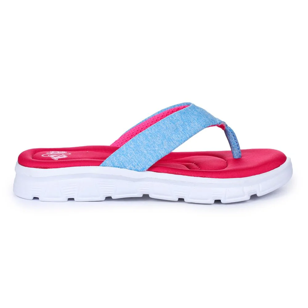 A-HA Casual Pink Flip Flops For Women CUSHION-20 By Liberty - Image 2