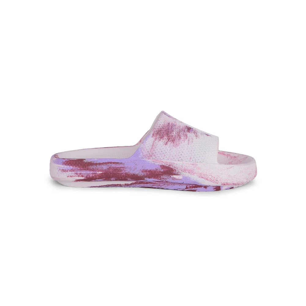 A-HA Casual Off White Slides For Women COMFYWALK5 By Liberty - Image 2
