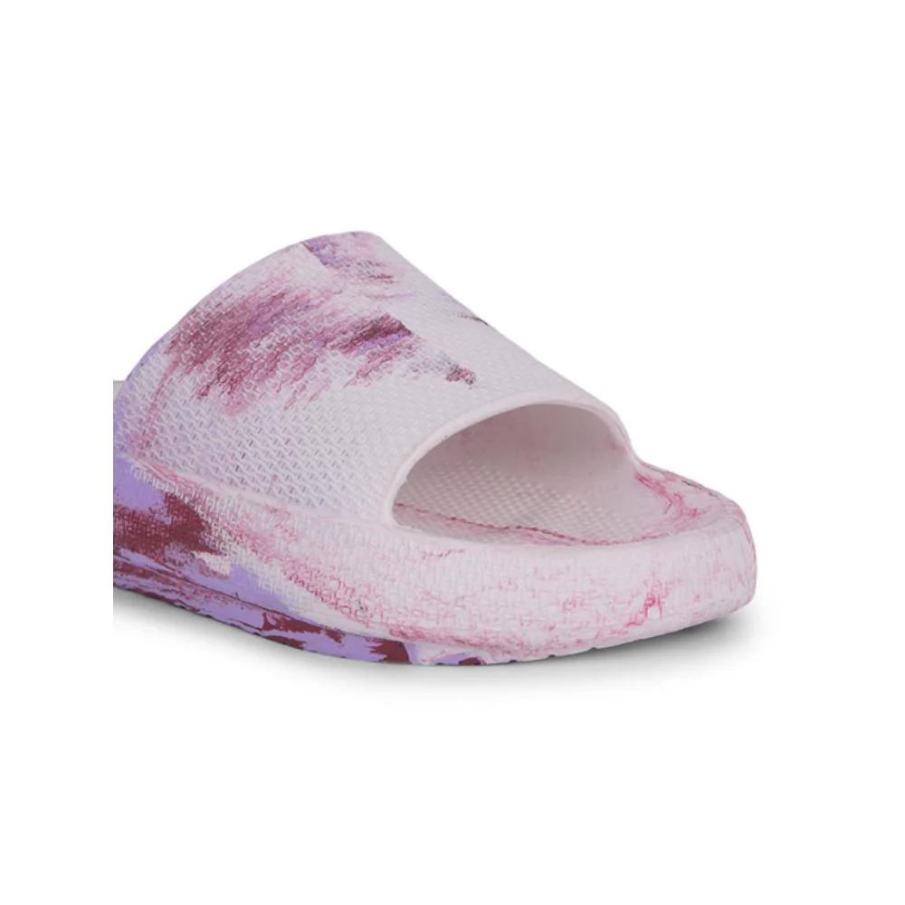 A-HA Casual Off White Slides For Women COMFYWALK5 By Liberty - Image 4