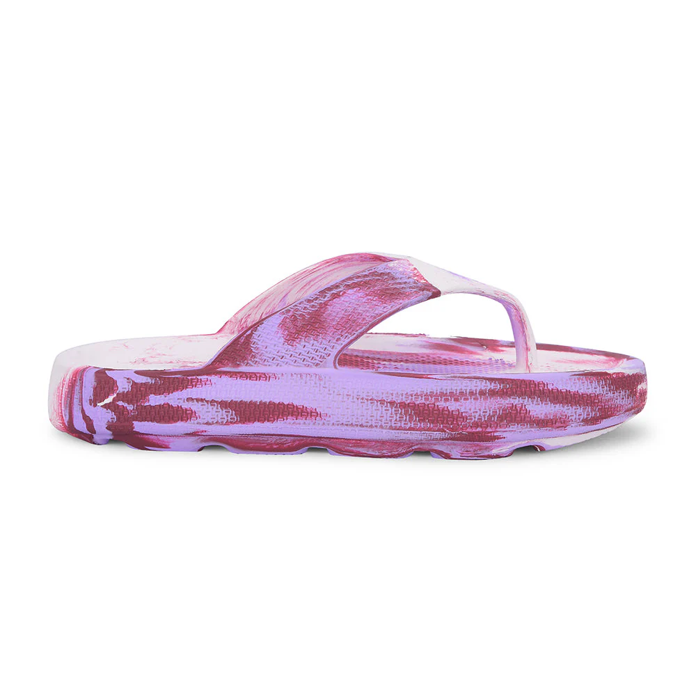 A-HA Casual Off White Flip Flops For Women COMFYWALK6 By Liberty - Image 2