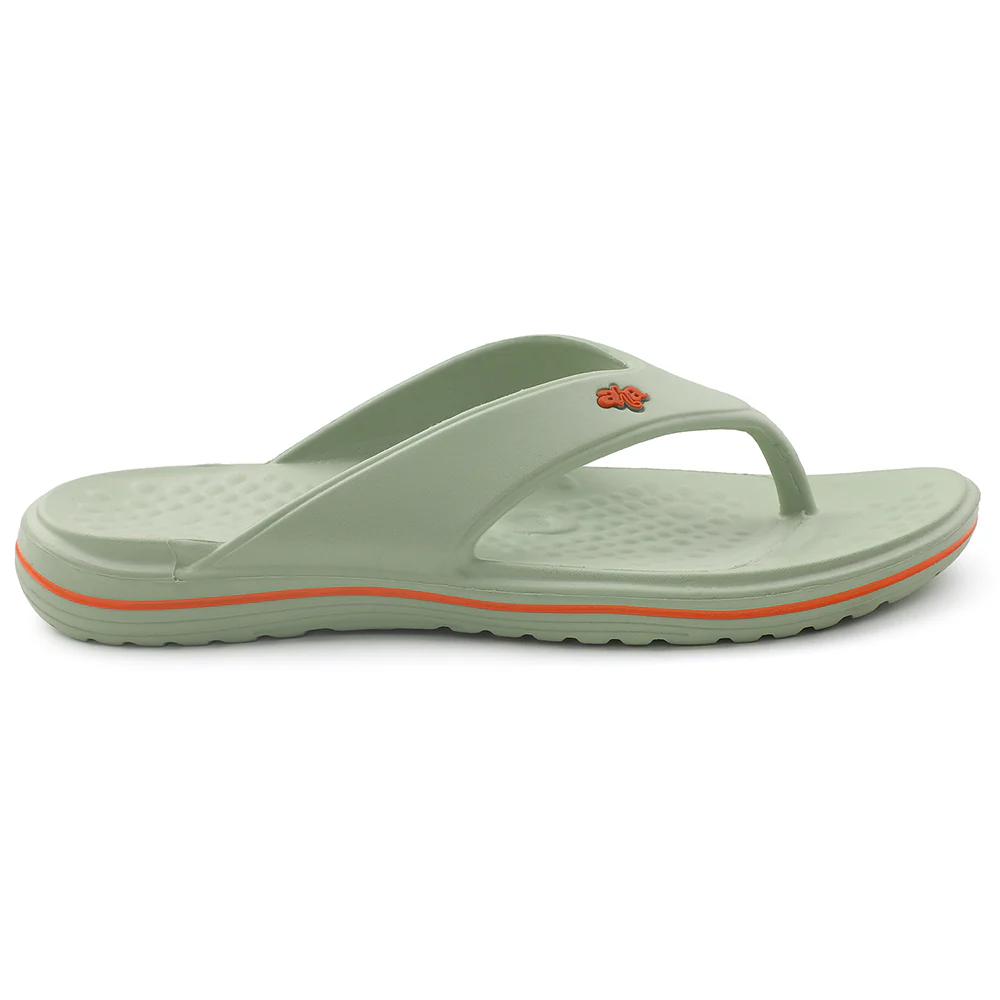 A-HA Casual Light Green Flip Flop For Men BEACHTIME By Liberty - Image 2