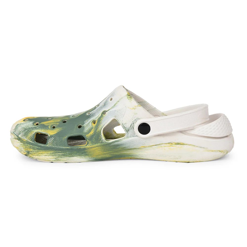A-HA Casual Off White Slingback Clogs For Men WALKSTAR By Liberty - Image 3