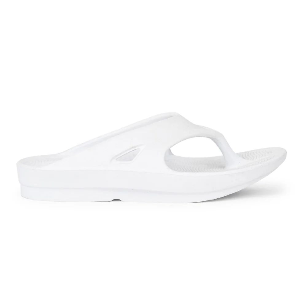 A-HA Casual White Slippers For Men STEP-STAR By Liberty - Image 2