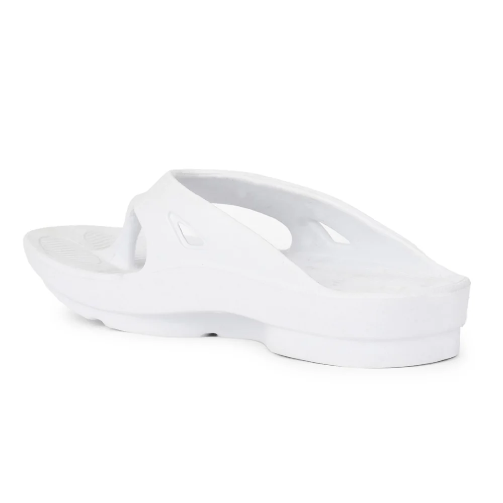 A-HA Casual White Slippers For Men STEP-STAR By Liberty - Image 6