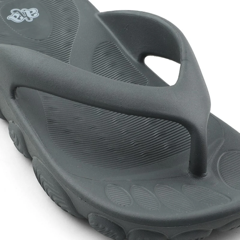 A-HA Dark Grey Casual Slipper For Men BEACHLITEM By Liberty - Image 5