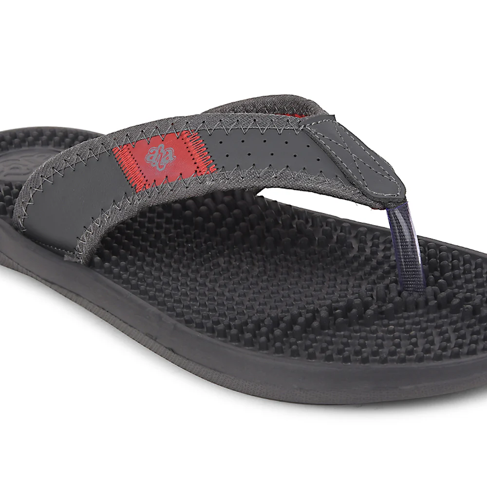 A-HA Dark Grey Casual Slipper For Women ACUPLUS-2 By Liberty - Image 5
