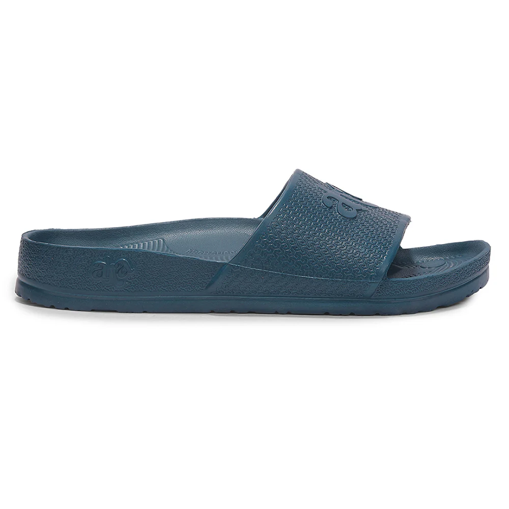 A-HA DOCTOR-2M Teal Blue Casual Slip on Slides for Men by Liberty - Image 2