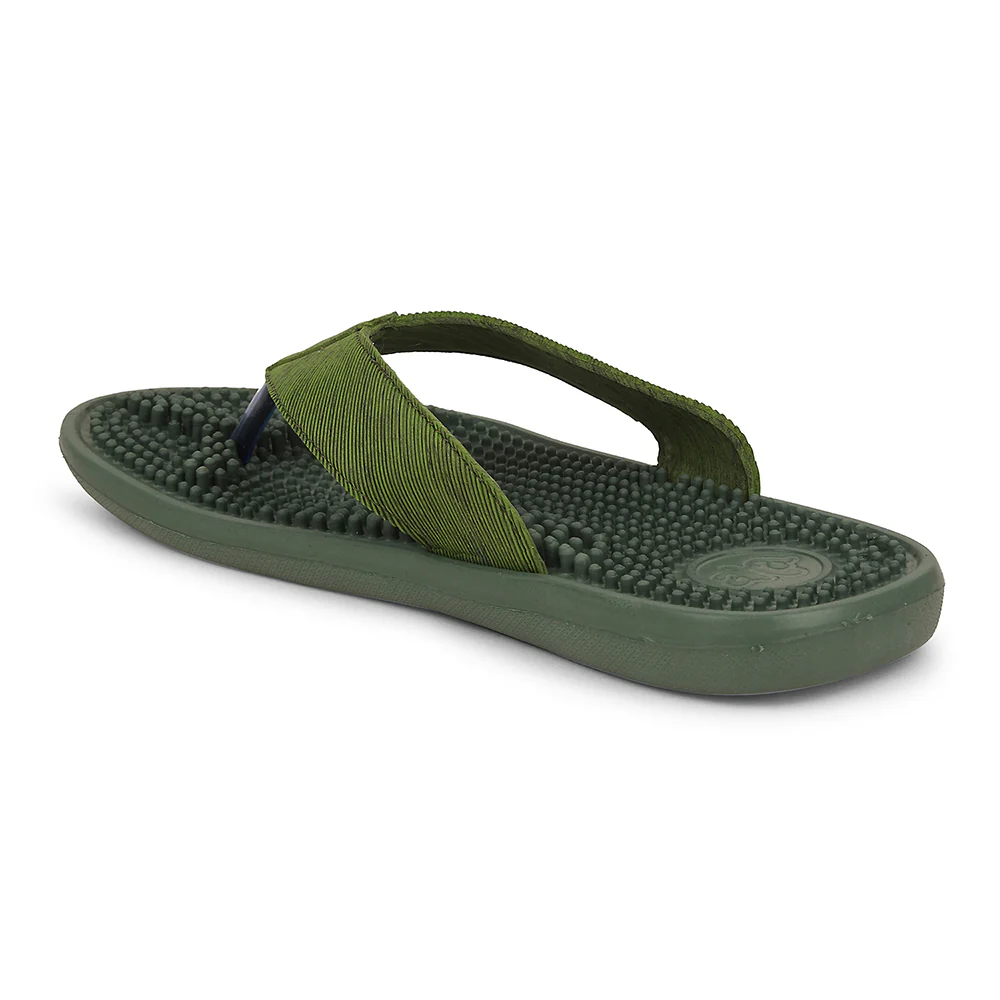 A-HA Green Casual Slipper For Men ACUPLUS-3M By Liberty - Image 6