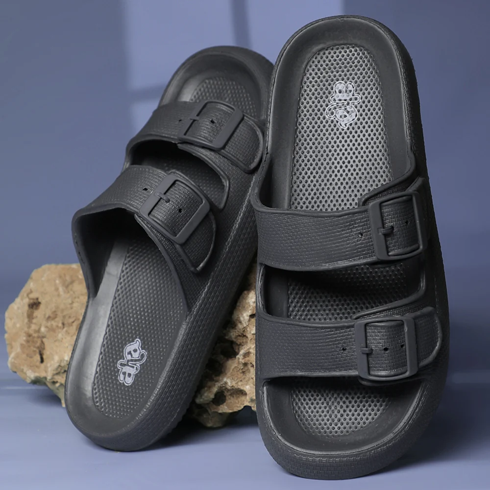 A-HA Grey Casual Sandal For Men GMF-07E By Liberty - Image 4