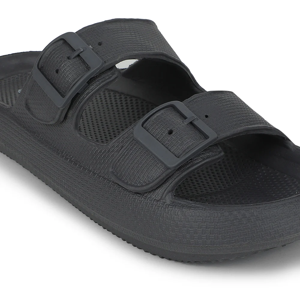 A-HA Grey Casual Sandal For Men GMF-07E By Liberty - Image 5
