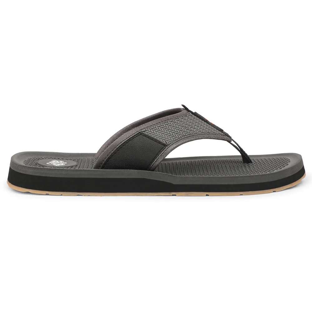 A-HA Grey Casual Slipper For Men ANCO-10 By Liberty - Image 2