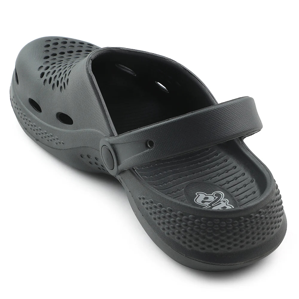 A-HA Grey Slingback Clogs For Men GMF-02E By Liberty - Image 5