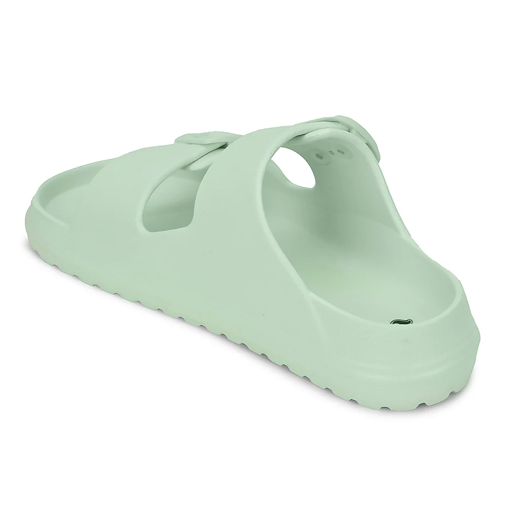 A-HA Light Green Casual Flat Sandal For Women EASYPRO By Liberty - Image 6