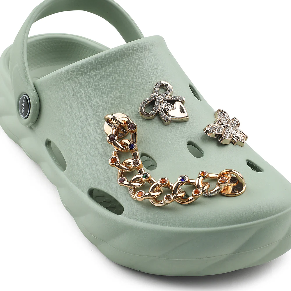 A-HA Light Green Slingback Clogs For Women BEACHWALKL By Liberty - Image 5